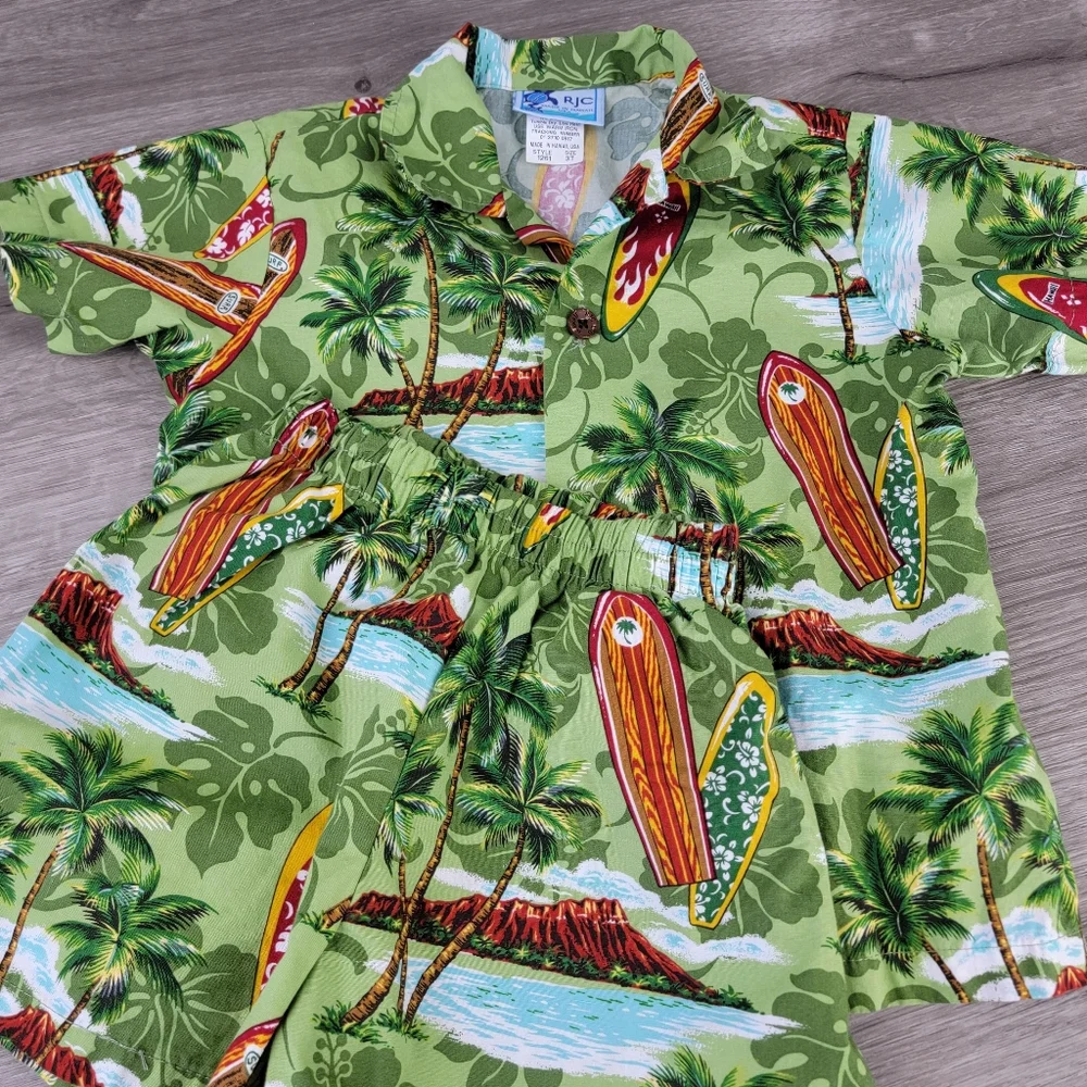 RJC Tropical Shorts and Top set